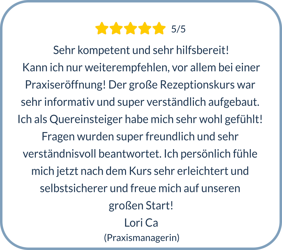 Praxigründung Physiotherapie