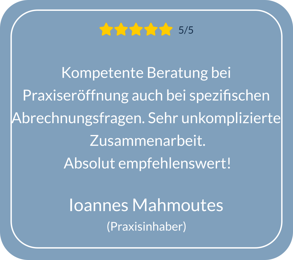 Praxisgründung Physiotherapie